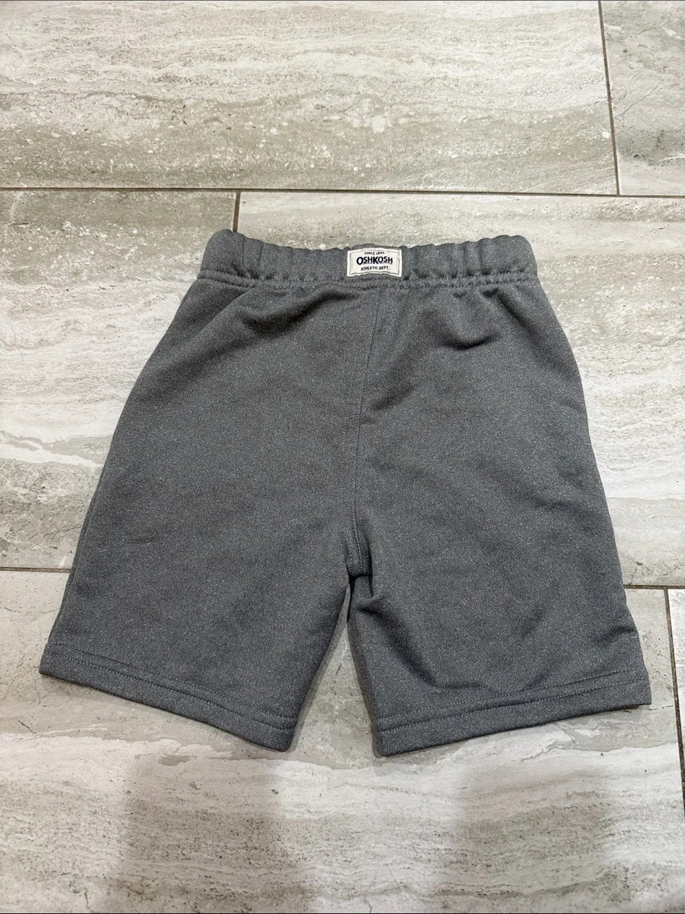 OshKosh B'gosh Gray Pull-On Zip Pocket Shorts